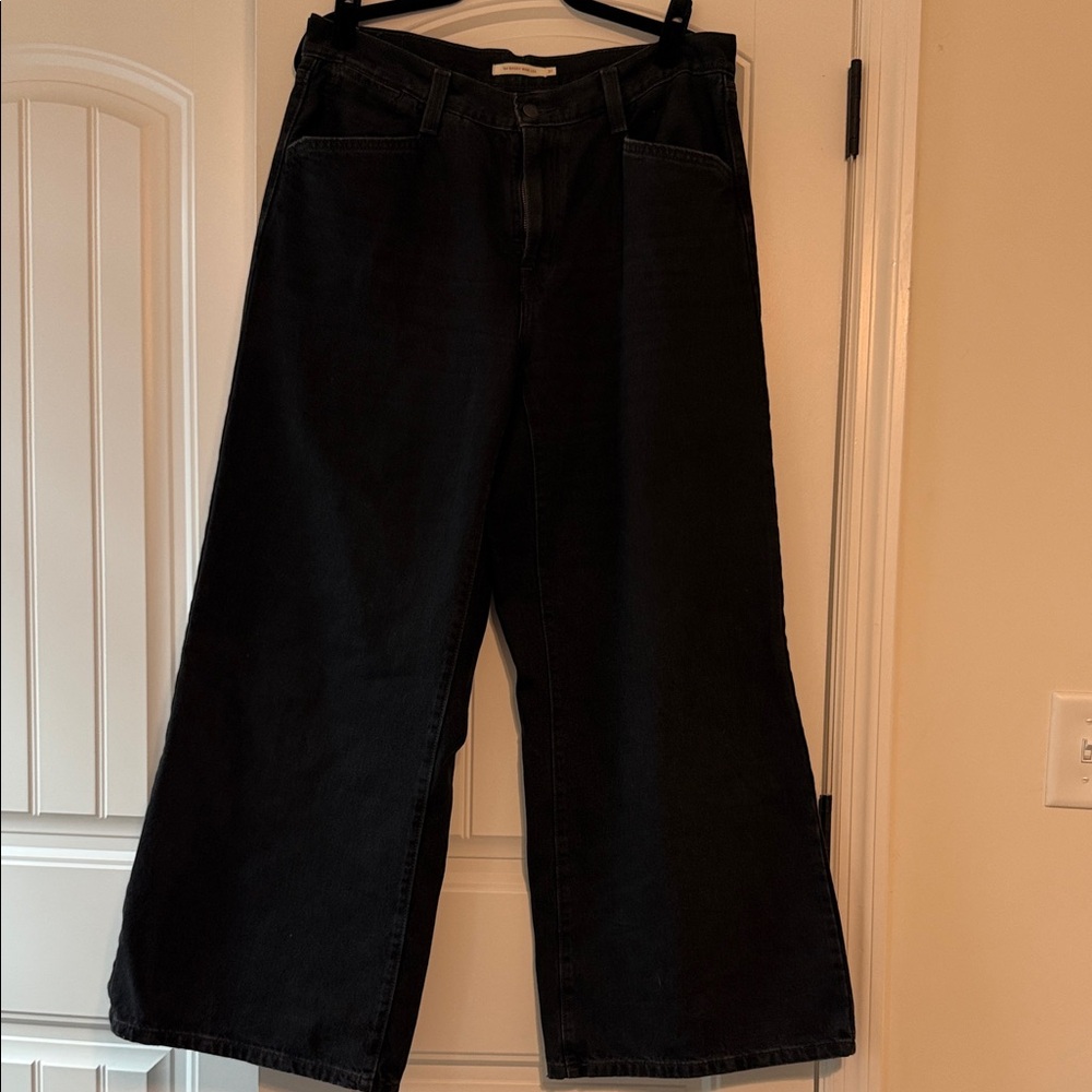 Levi's Black Flare & Wide Leg Jeans